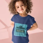 Traveling The Trip Is Calling Us Graphic T-shirt for Girls