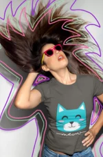 Meow Cat T-shirts for Women