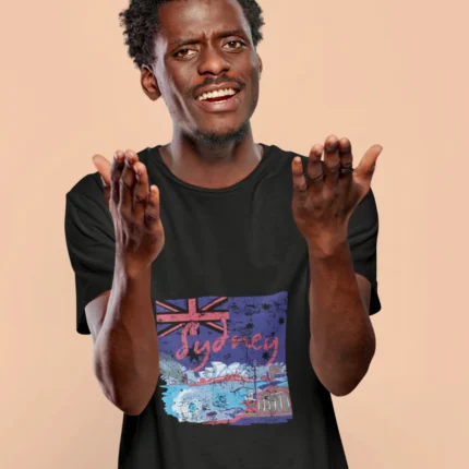 Sydney's spirit that you can wear. Elevate your wardrobe with the unique blend of Aussie flair and urban sophistication embodied in this Sydney-inspired tee.