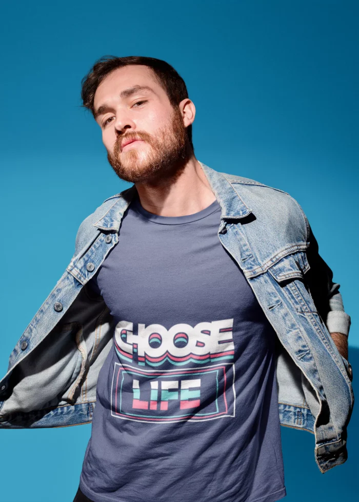 Choose Life Graphic T-shirts