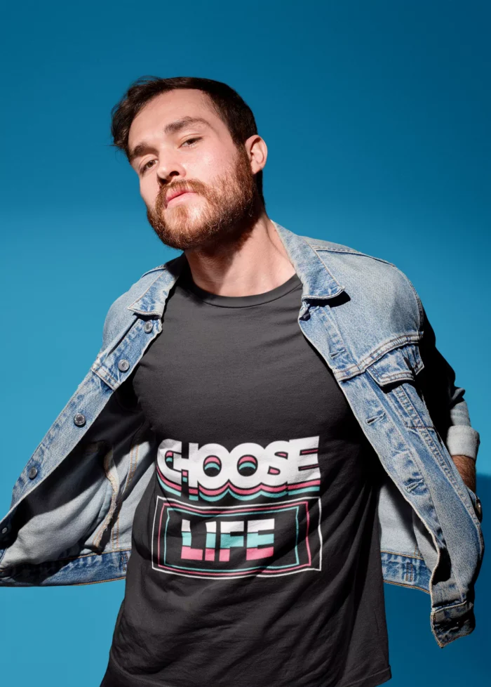 Choose Life Graphic T-shirts