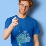 Crafted for the modern man who appreciates sophistication and comfort, this shirt seamlessly blends cultural richness with contemporary fashion.