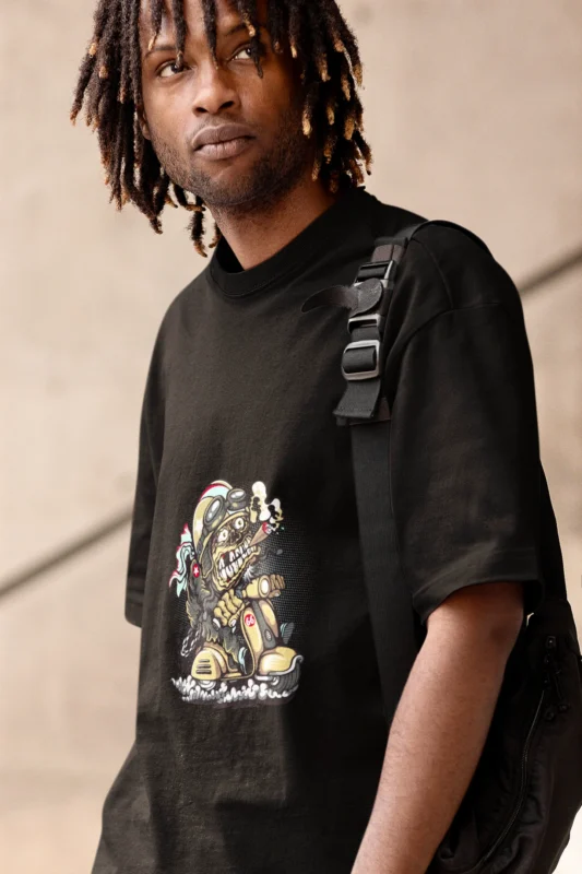 Crafted with premium quality fabric, this shirt is a manifestation of individuality, daring you to embrace the enigma within.