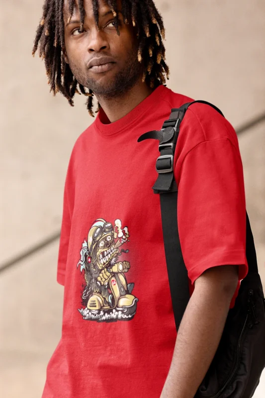 Crafted with premium quality fabric, this shirt is a manifestation of individuality, daring you to embrace the enigma within.