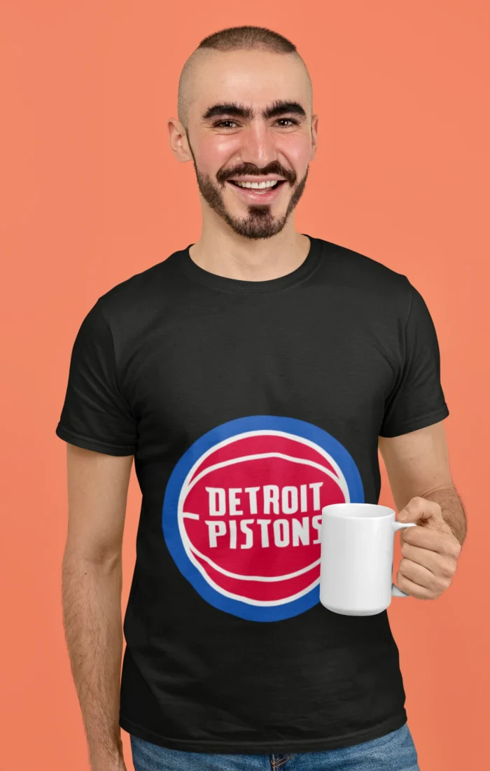 Elevate your game-day style with our Detroit Pistons Fusion Tee designed exclusively for men. Crafted for comfort and fandom, this shirt seamlessly blends streetwear flair with basketball spirit.