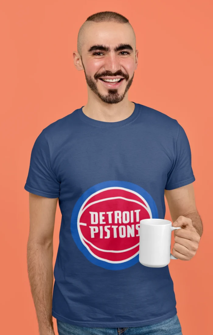 Elevate your game-day style with our Detroit Pistons Fusion Tee designed exclusively for men. Crafted for comfort and fandom, this shirt seamlessly blends streetwear flair with basketball spirit.