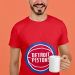 Elevate your game-day style with our Detroit Pistons Fusion Tee designed exclusively for men. Crafted for comfort and fandom, this shirt seamlessly blends streetwear flair with basketball spirit.