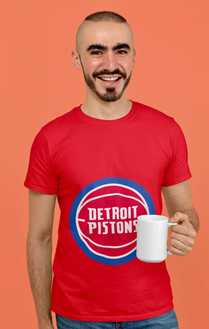 Elevate your game-day style with our Detroit Pistons Fusion Tee designed exclusively for men. Crafted for comfort and fandom, this shirt seamlessly blends streetwear flair with basketball spirit.