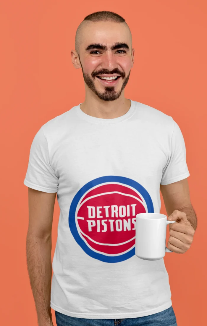 Elevate your game-day style with our Detroit Pistons Fusion Tee designed exclusively for men. Crafted for comfort and fandom, this shirt seamlessly blends streetwear flair with basketball spirit.