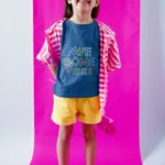 AWESOME VIBES Stylish Girls Printed T-Shirts