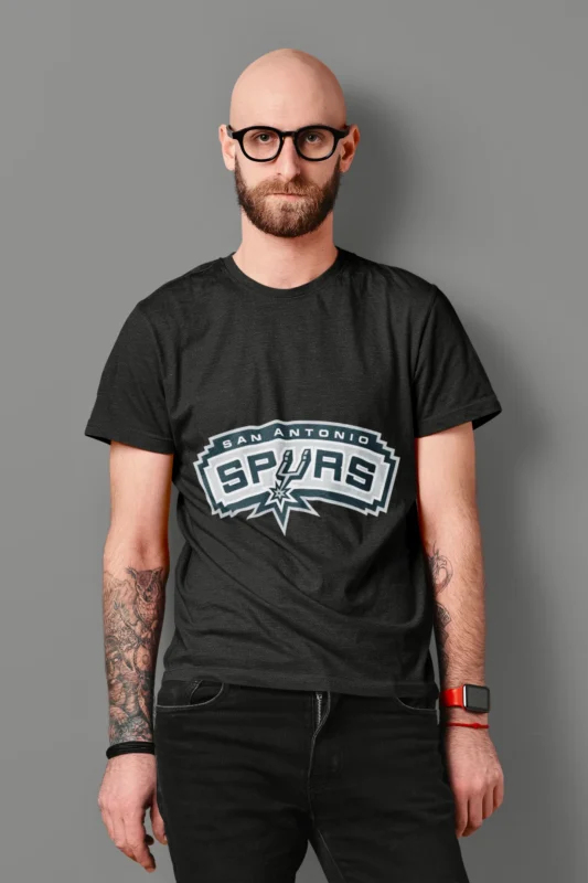 Show your allegiance to the San Antonio Spurs with our exclusive Spurs Pride Men's Basketball Tee.