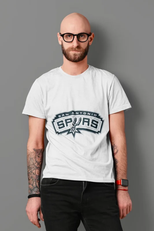 Show your allegiance to the San Antonio Spurs with our exclusive Spurs Pride Men's Basketball Tee.