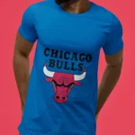Perfect for game nights, casual outings, or simply asserting your allegiance, this T-shirt is a must-have for every Bulls fan.