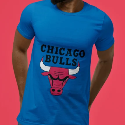 Perfect for game nights, casual outings, or simply asserting your allegiance, this T-shirt is a must-have for every Bulls fan.