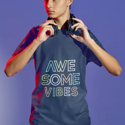 Awesome Vibes Creative Graphic T-shirts