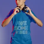 Awesome Vibes Creative Graphic T-shirts