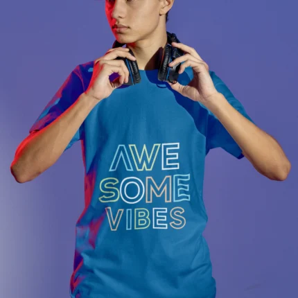 Awesome Vibes Creative Graphic T-shirts
