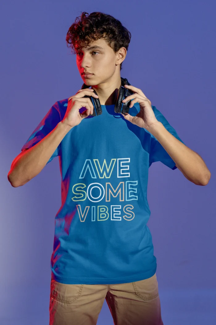 Awesome Vibes Creative Graphic T-shirts