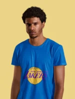 Whether you're cheering courtside or shooting hoops with friends, the Lakers Slam Dunk Tee is a winning choice.