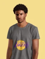 Whether you're cheering courtside or shooting hoops with friends, the Lakers Slam Dunk Tee is a winning choice.