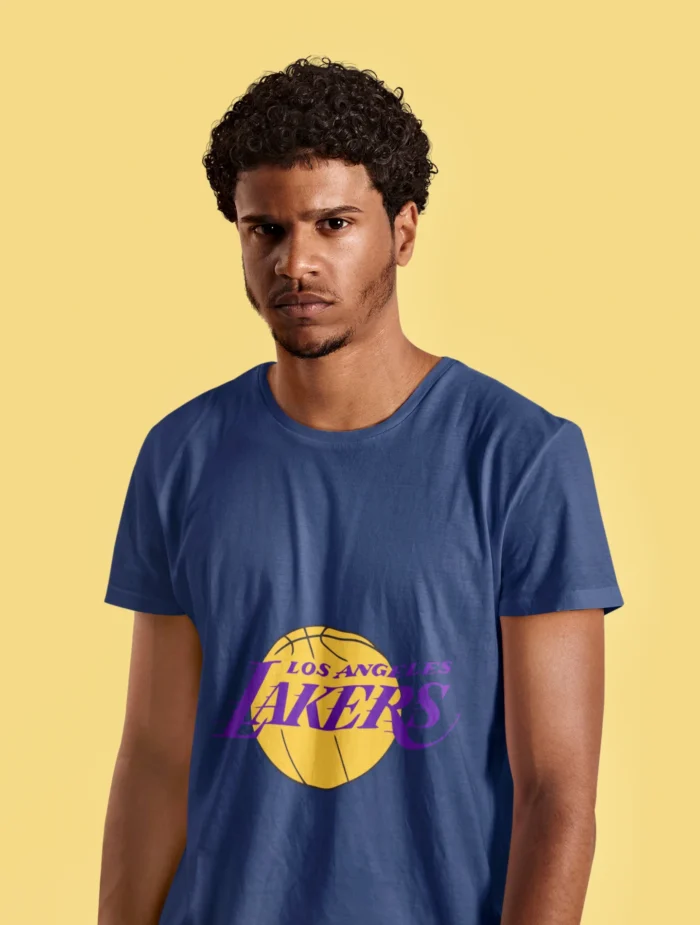 Whether you're cheering courtside or shooting hoops with friends, the Lakers Slam Dunk Tee is a winning choice.