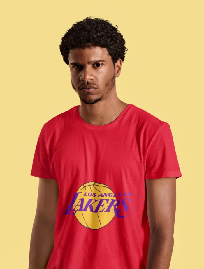 Whether you're cheering courtside or shooting hoops with friends, the Lakers Slam Dunk Tee is a winning choice.