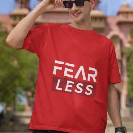 Good Quality Printed T-shirts Fearless