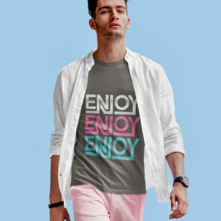 Enjoy Printed Men's T-shirts