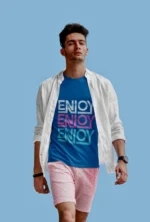 Enjoy Printed Men's T-shirts