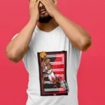 Immerse yourself in the spirit of the game with this unique design that captures the essence of Jordan's legendary slam dunks.