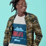 Himalaya Mountains Graphic T-shirt for Men