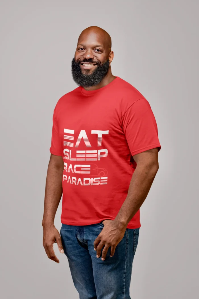 Eat Sleep Race Paradise Graphic T-shirts