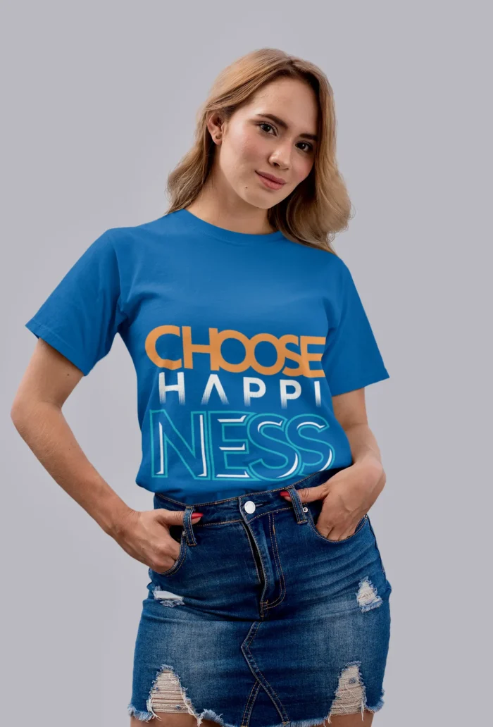 Graphic Tees for Women: Choose Happiness!