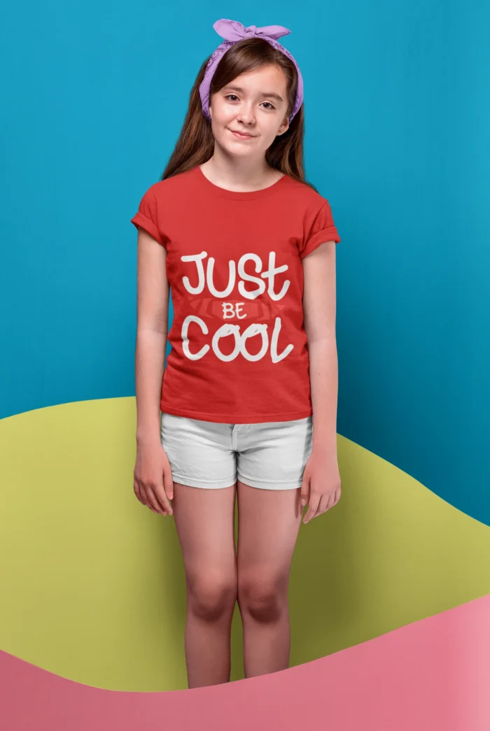 Just Be Cool Birthday Party Wear Graphic T-shirts