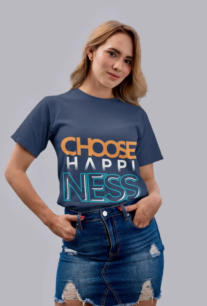 Graphic Tees for Women: Choose Happiness!