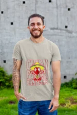 Unleash your inner antihero with this one-of-a-kind tee that seamlessly marries Deadpool's irrepressible wit with the lively vibes of Mexico.