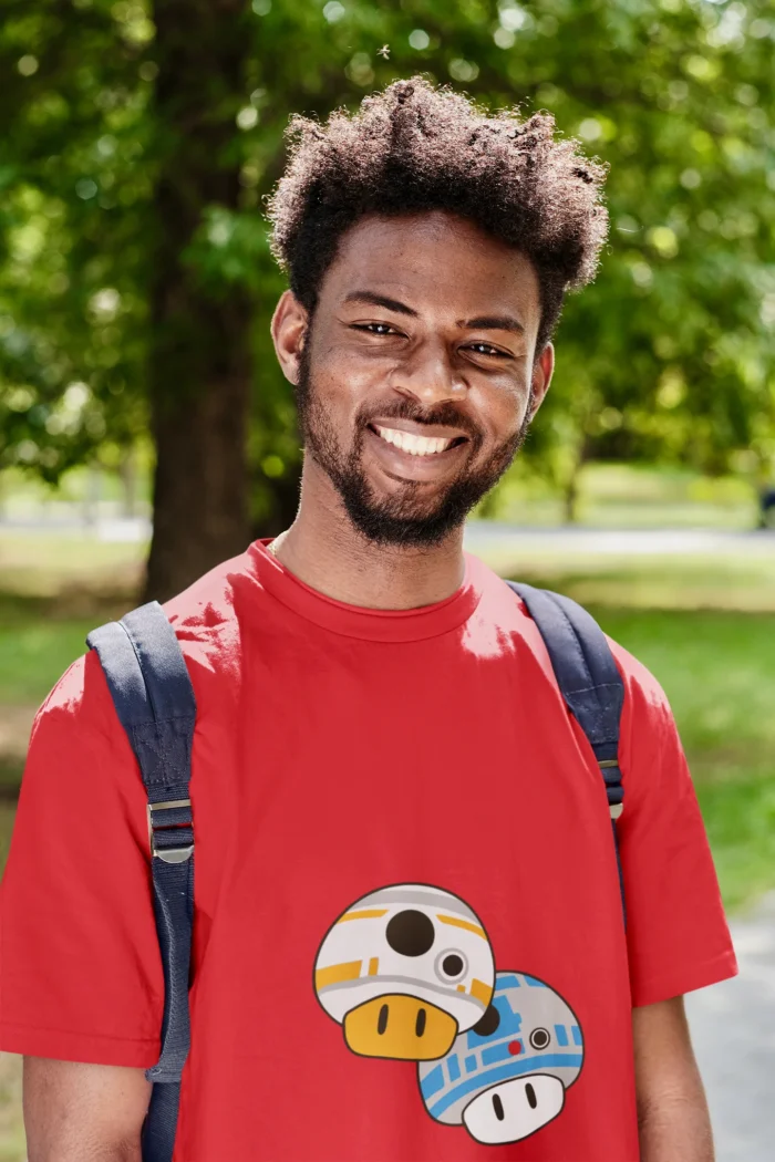 Embrace the pixelated allure with our Mushroom Pixel Art tee, where every detail tells a story.