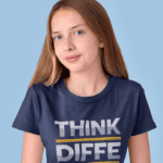 Think Different Printed Graphic T-shirt