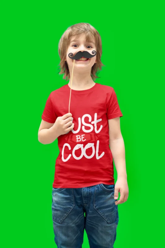 Just Be Cool Printed Graphic T-shirts