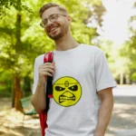 angry emoji t- shirt