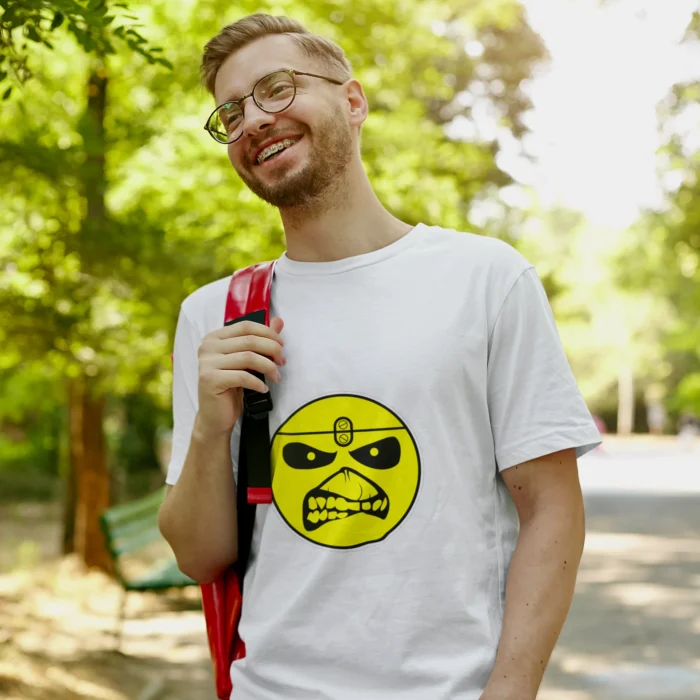 angry emoji t- shirt