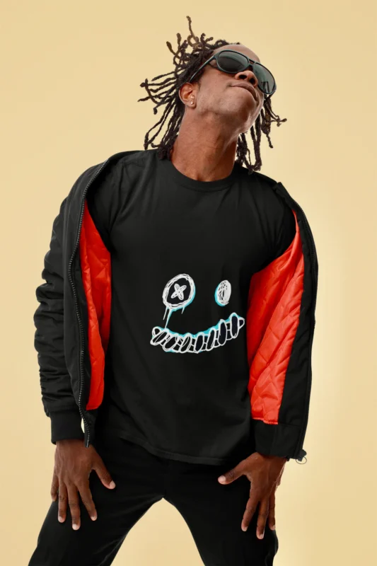 Scary Halloween Face Men's T-Shirt