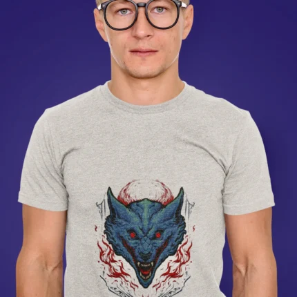 Halloween Wolf Men's T-Shirt