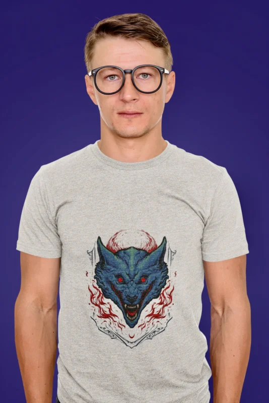 Halloween Wolf Men's T-Shirt