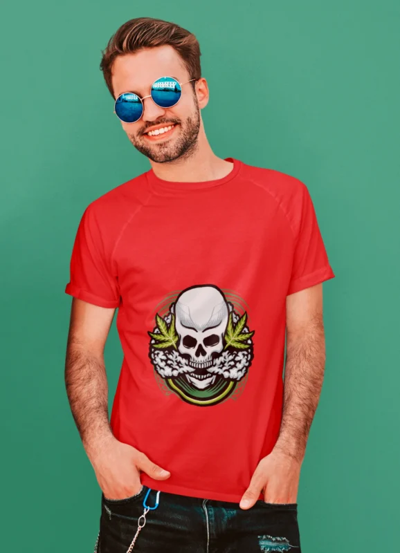 Smokin' Skull t- shirt