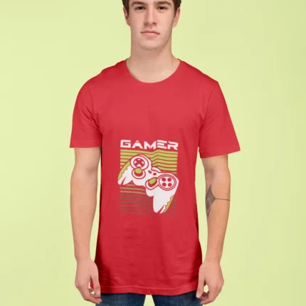 Gamer Illustration T-shirt