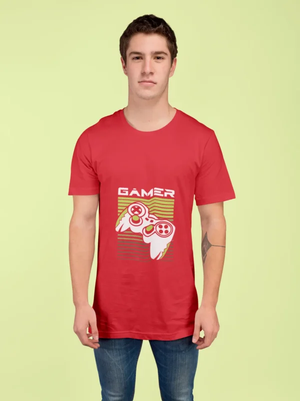 Gamer Illustration T-shirt