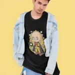 Strength and humor of Saitama.