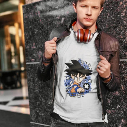 Embrace the fusion of comfort and style as you embark on your daily adventures with Goku by your side