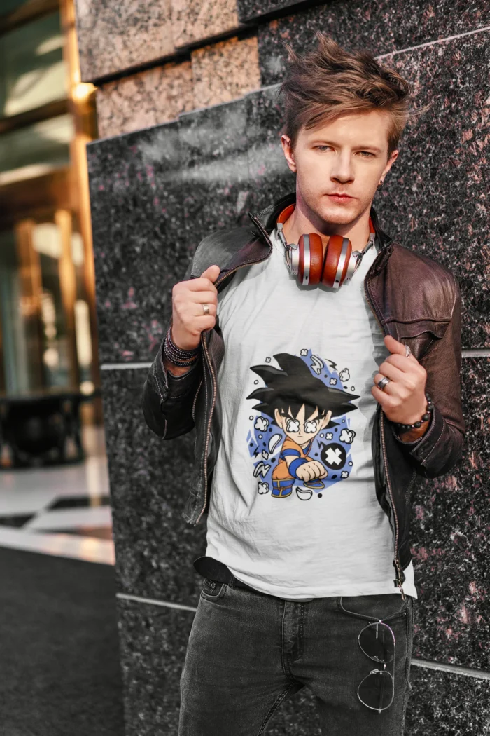 Embrace the fusion of comfort and style as you embark on your daily adventures with Goku by your side